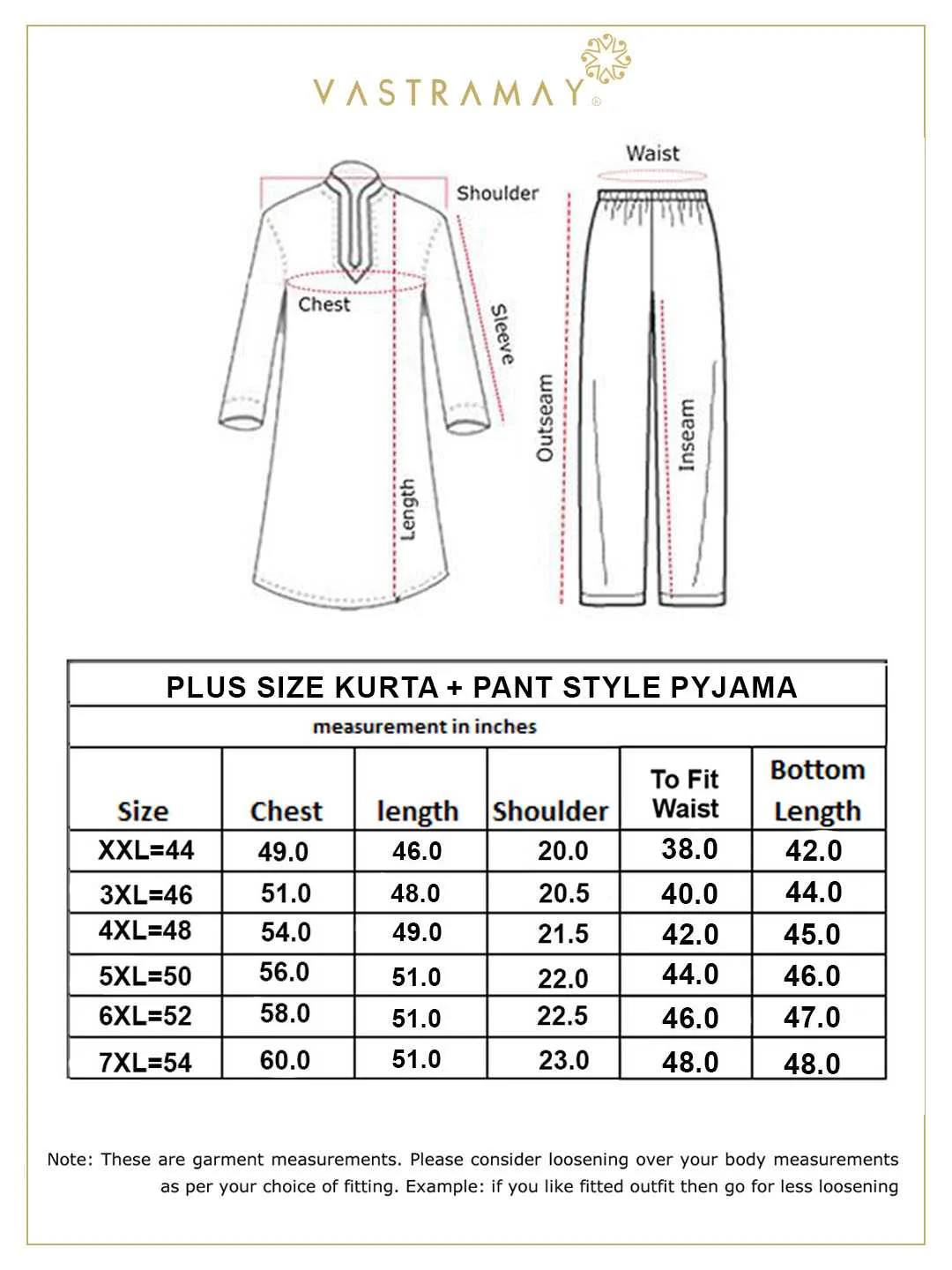 Men's Plus Size Maroon Silk Blend Kurta And Cream Pant Style Pyjama Set - Image 8
