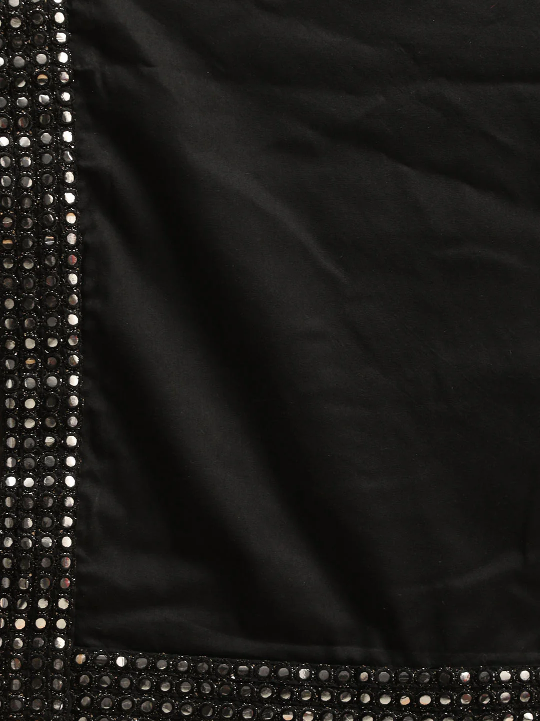 Men's Black Mirror Jacket With Kurta Patiala And Dupatta Set - Image 6
