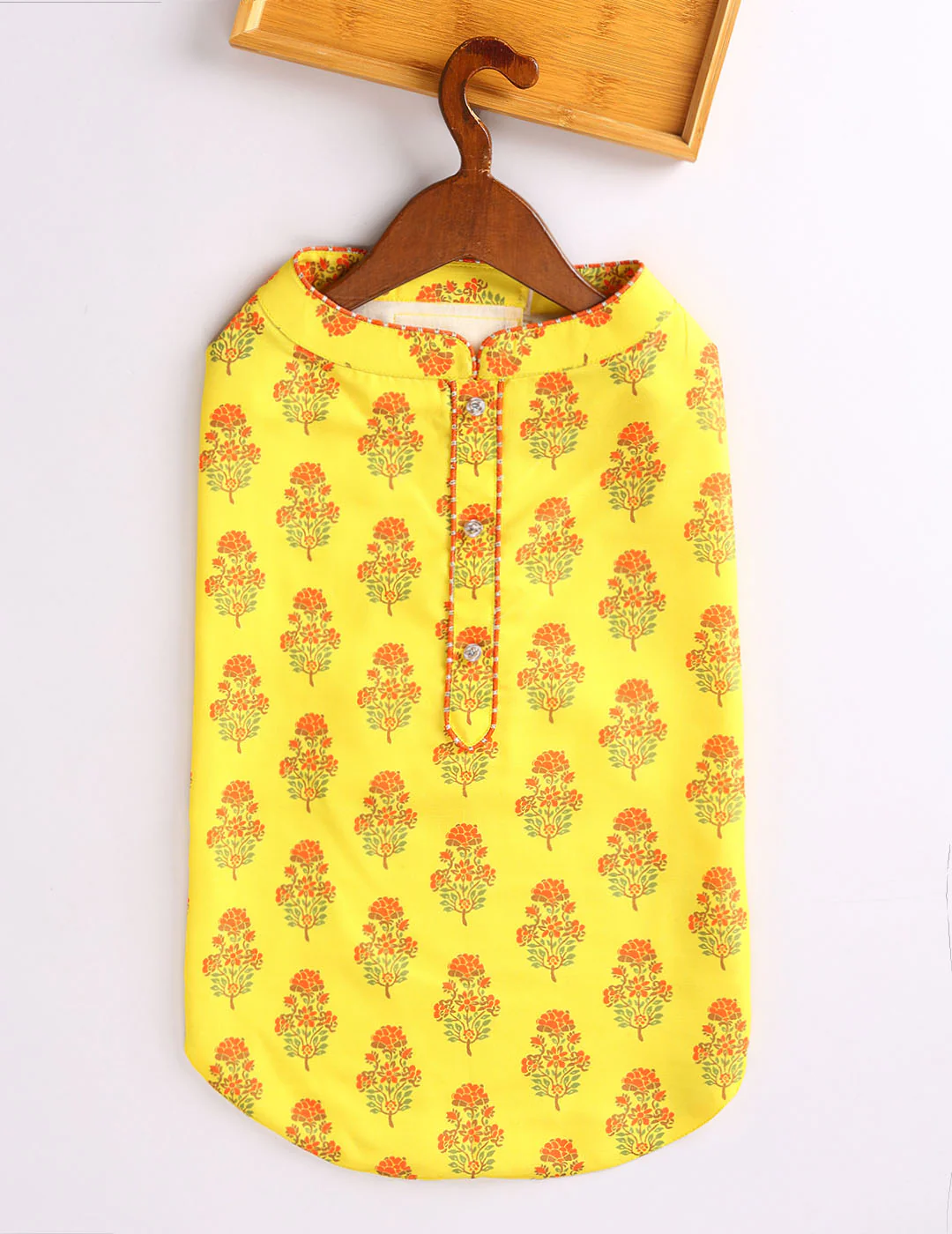 Dogs Allover Printed Rayon Sleeveless Kurta - Image 2