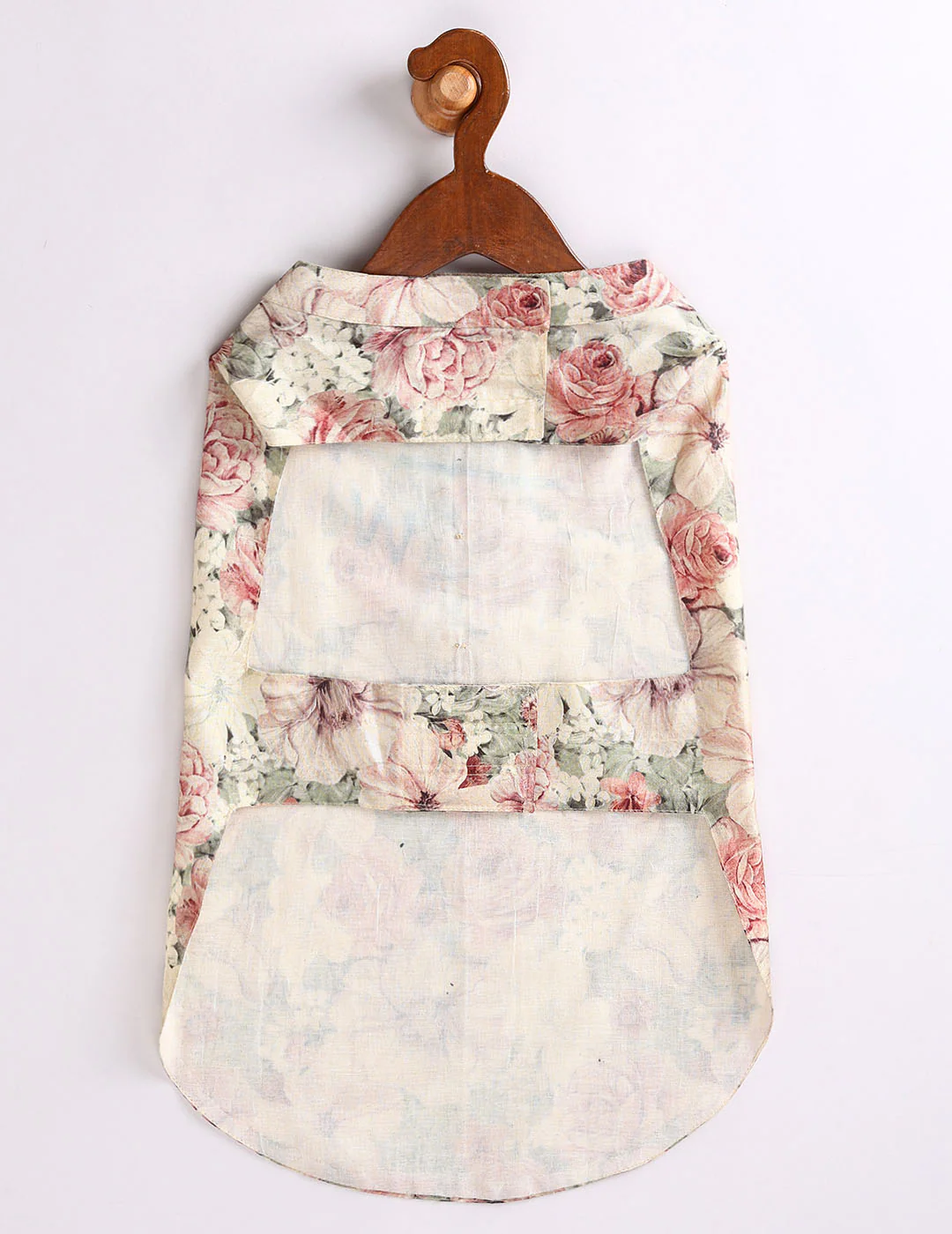 Dogs Allover Printed Silk Blend Ethnic Jacket - Image 3