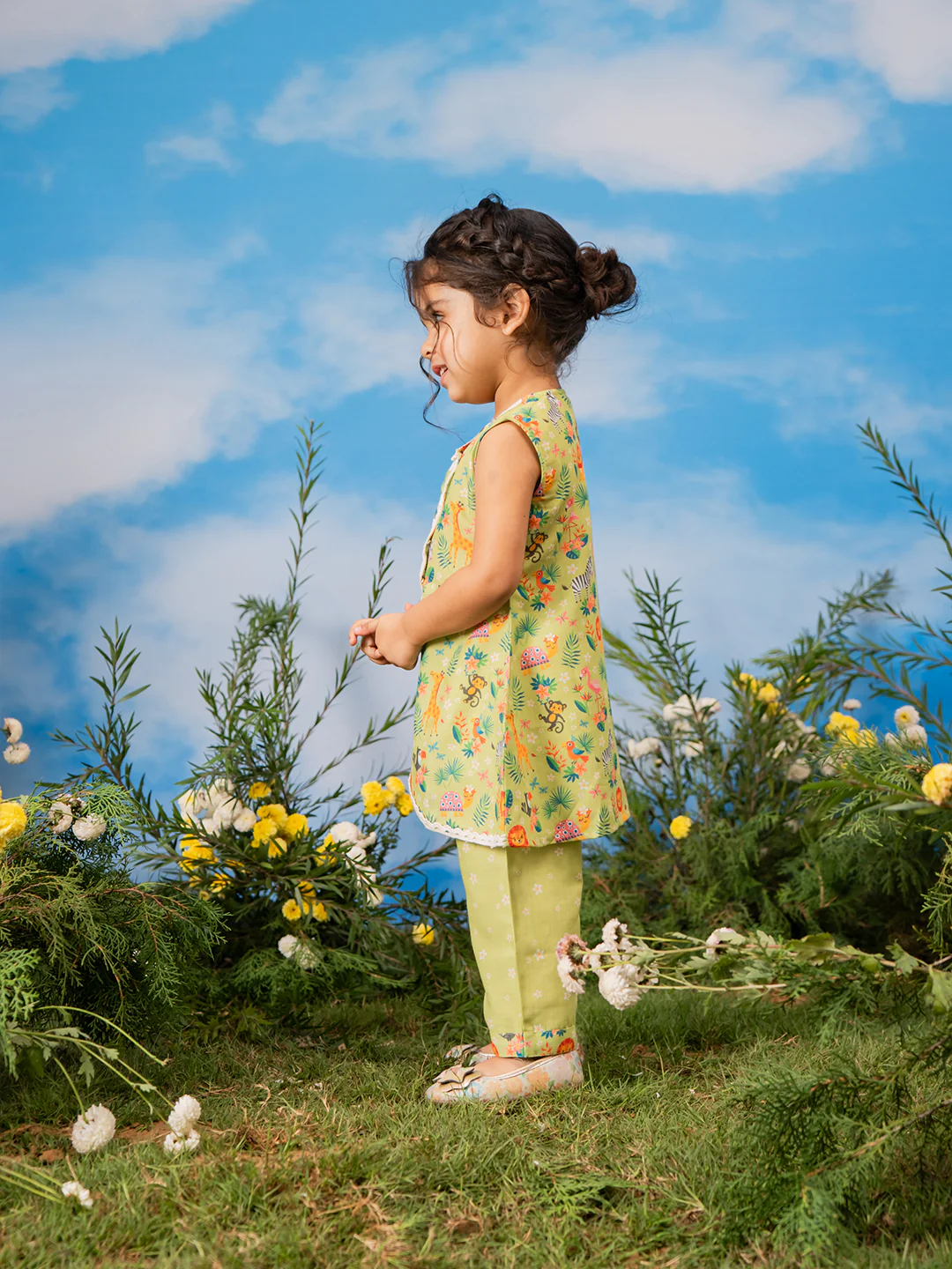 Girl's' Green Co Ords - Image 4