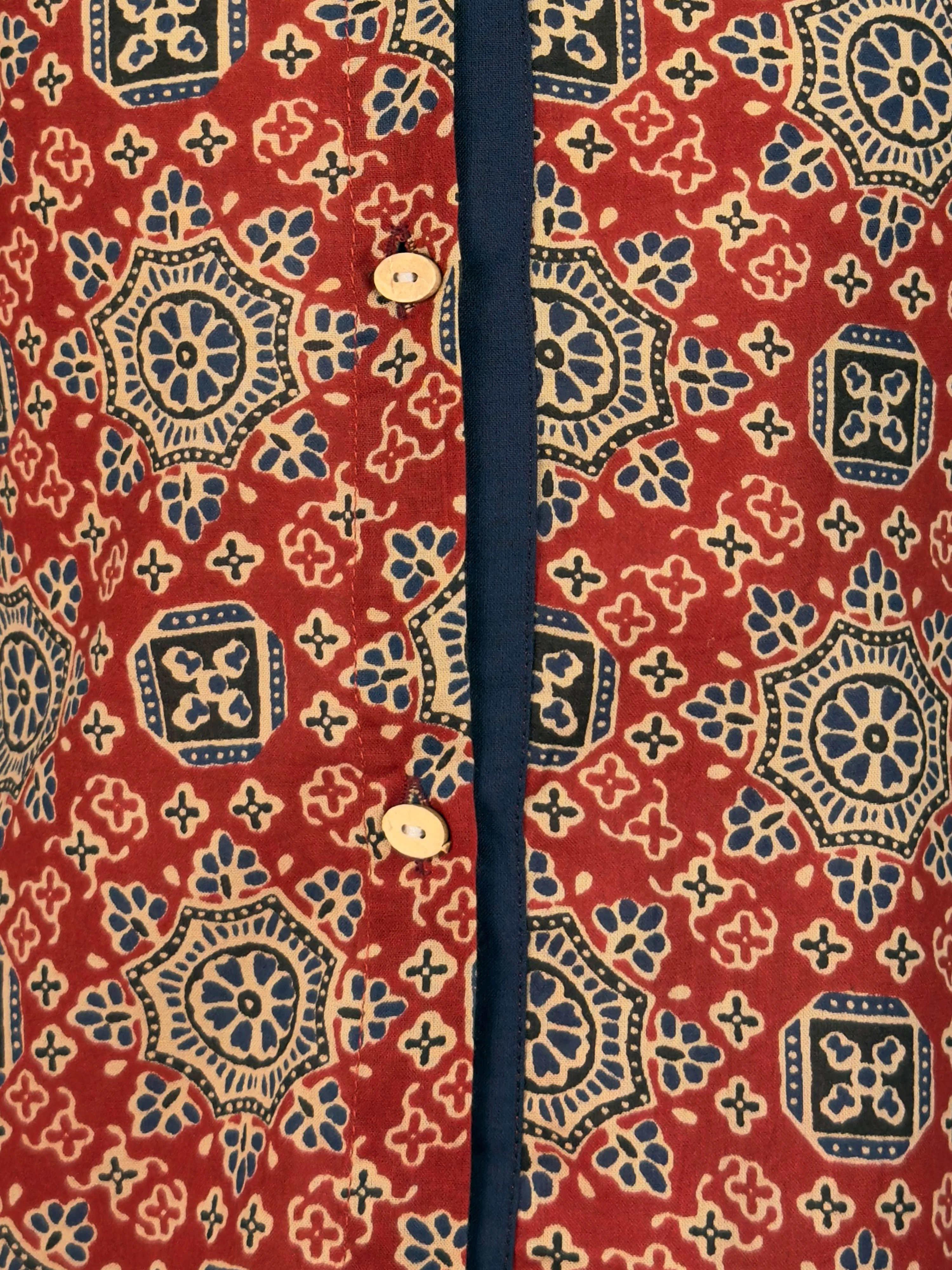 Girl's' Rust Dress - Image 5