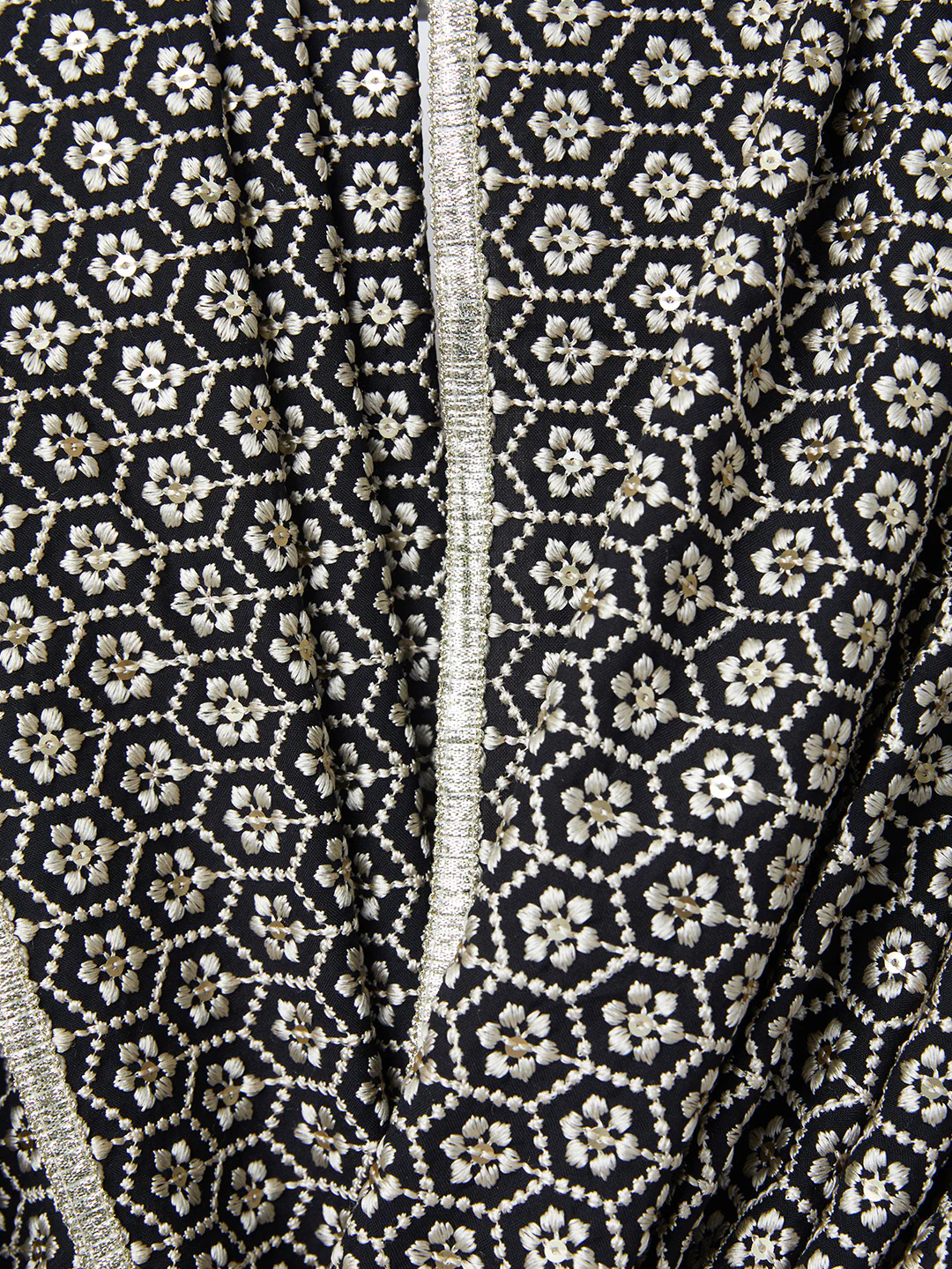 Men's Black - Dupatta - Image 3