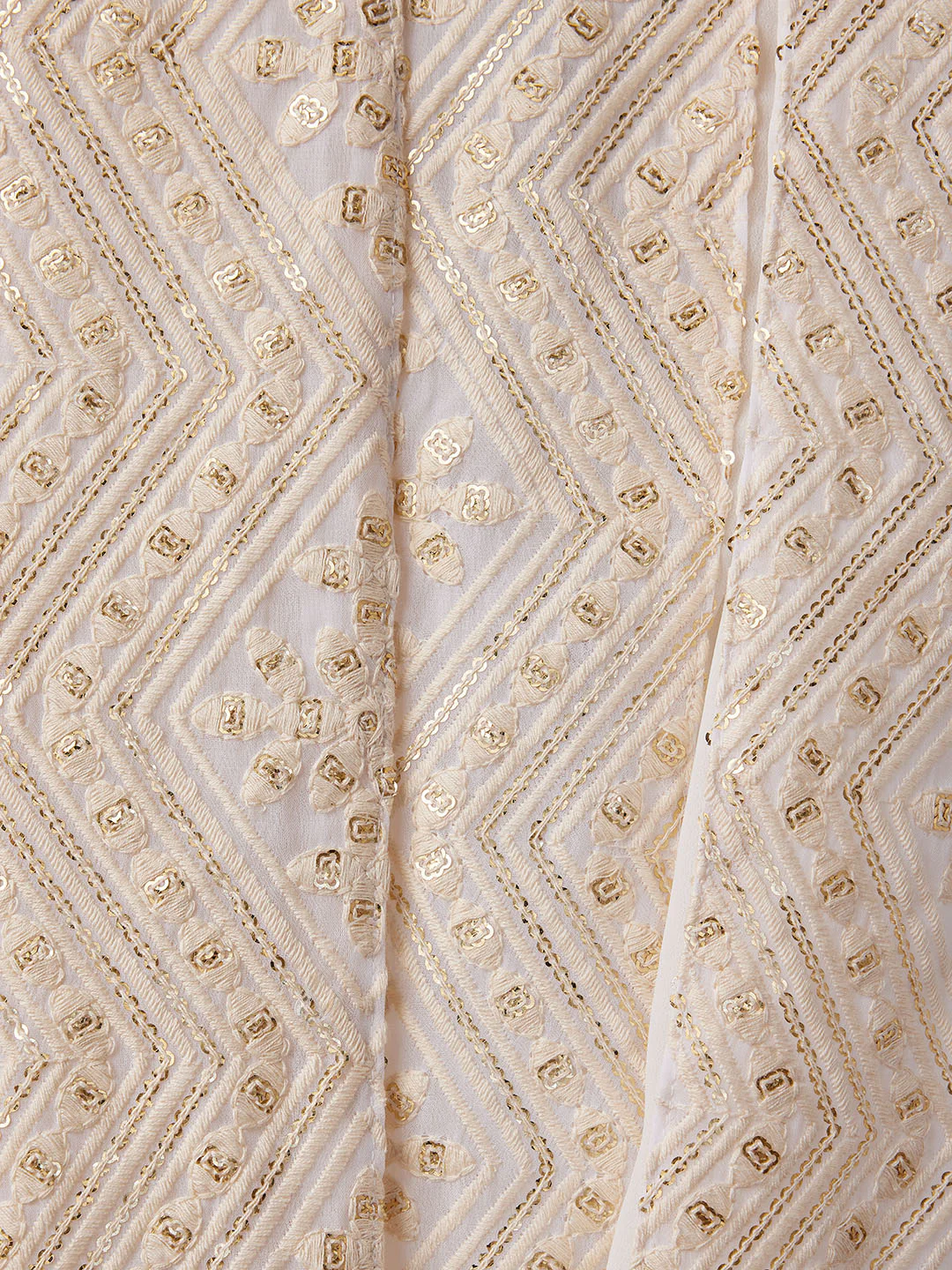 Men's Cream - Dupatta - Image 3