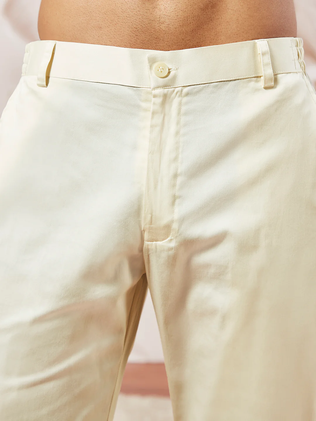 Men's Aqua Tissue Silk Kurta Pyjama Set - Image 6