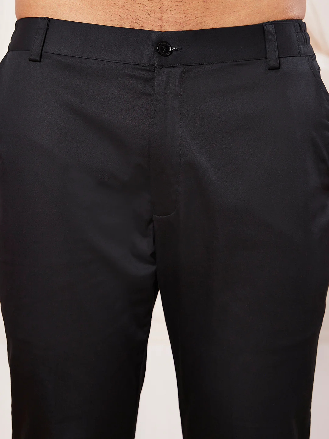 Men's Black Viscose Kurta And Pyjama Set - Image 6