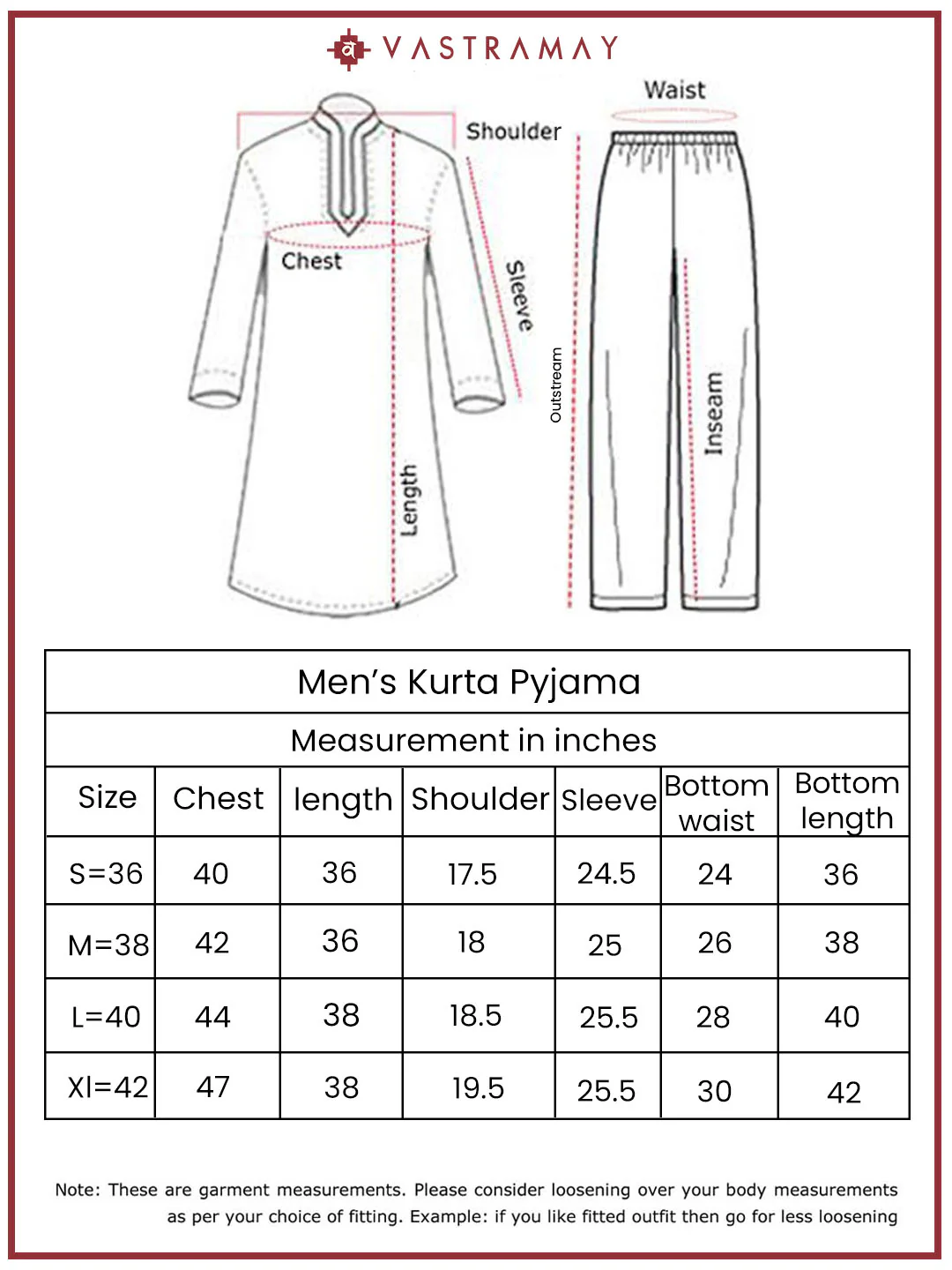 Men's Multicolour Crepe Kurta And Pyjama Set - Image 8