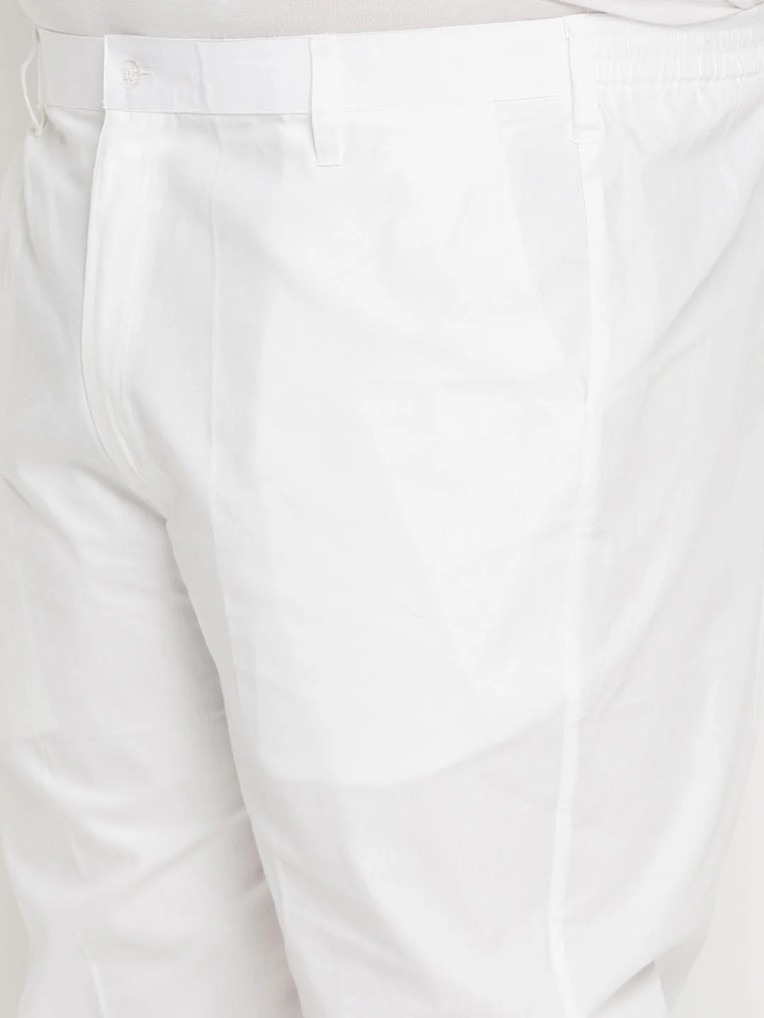 Men's Plus Size White Pant Style Pyjama - Image 3