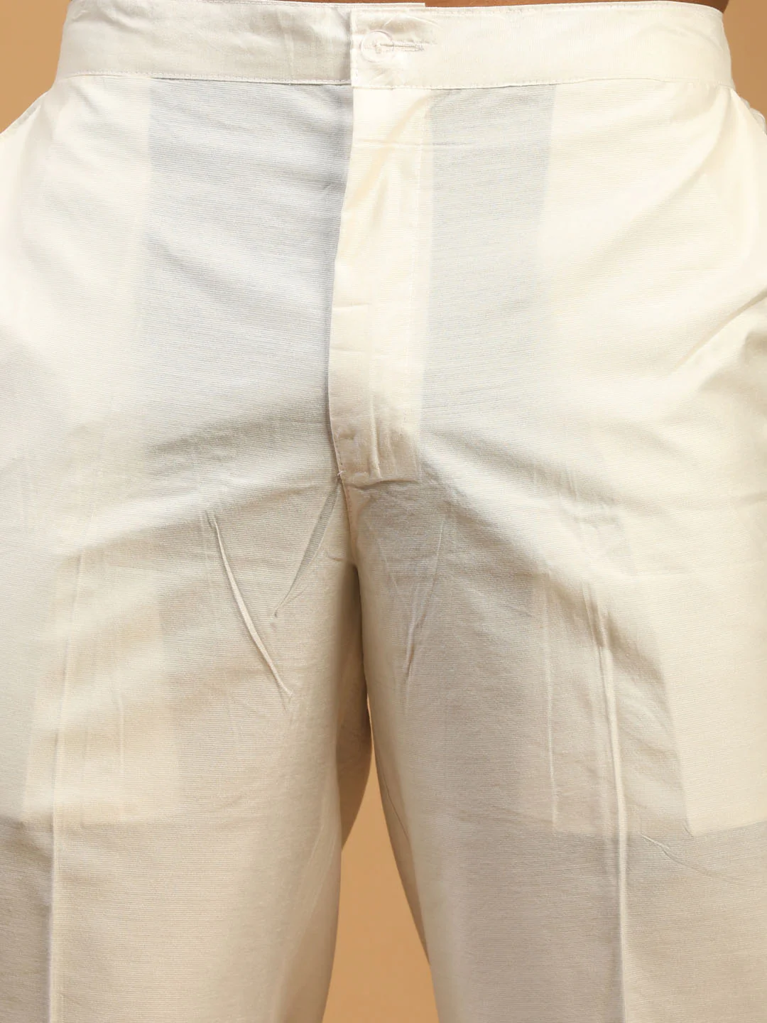 Men's White Viscose Pant Style Pyjama - Image 4