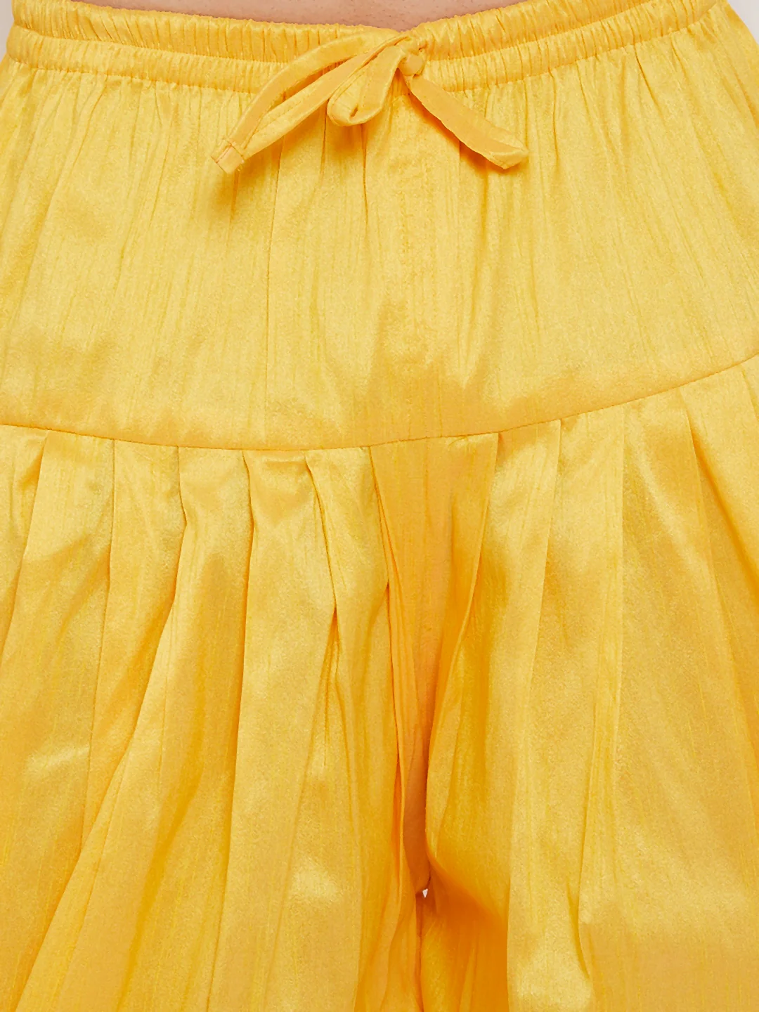 Men's Yellow Dhoti Pants - Image 5