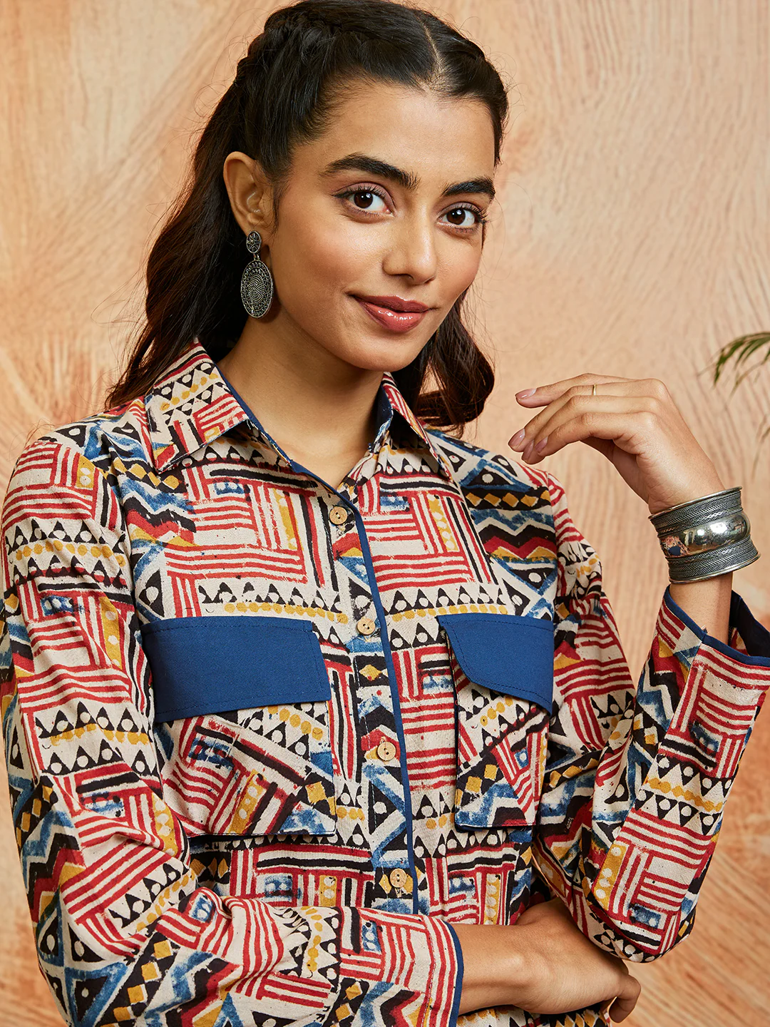 Women's Blue Co Ords Set - Image 2