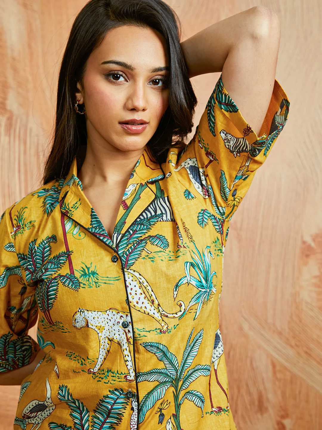 Women's Mustard Co Ords Set - Image 2