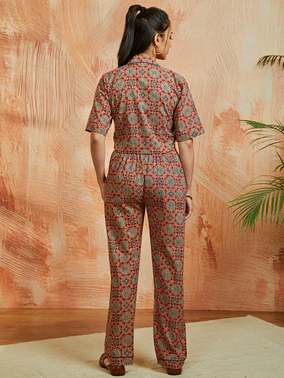 Women's Rust Co Ords Set - Image 4